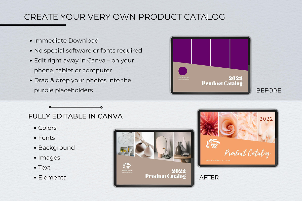 Product Catalog Canva Template, a Magazine Template by B2 Studio (Photo 8 of 12)