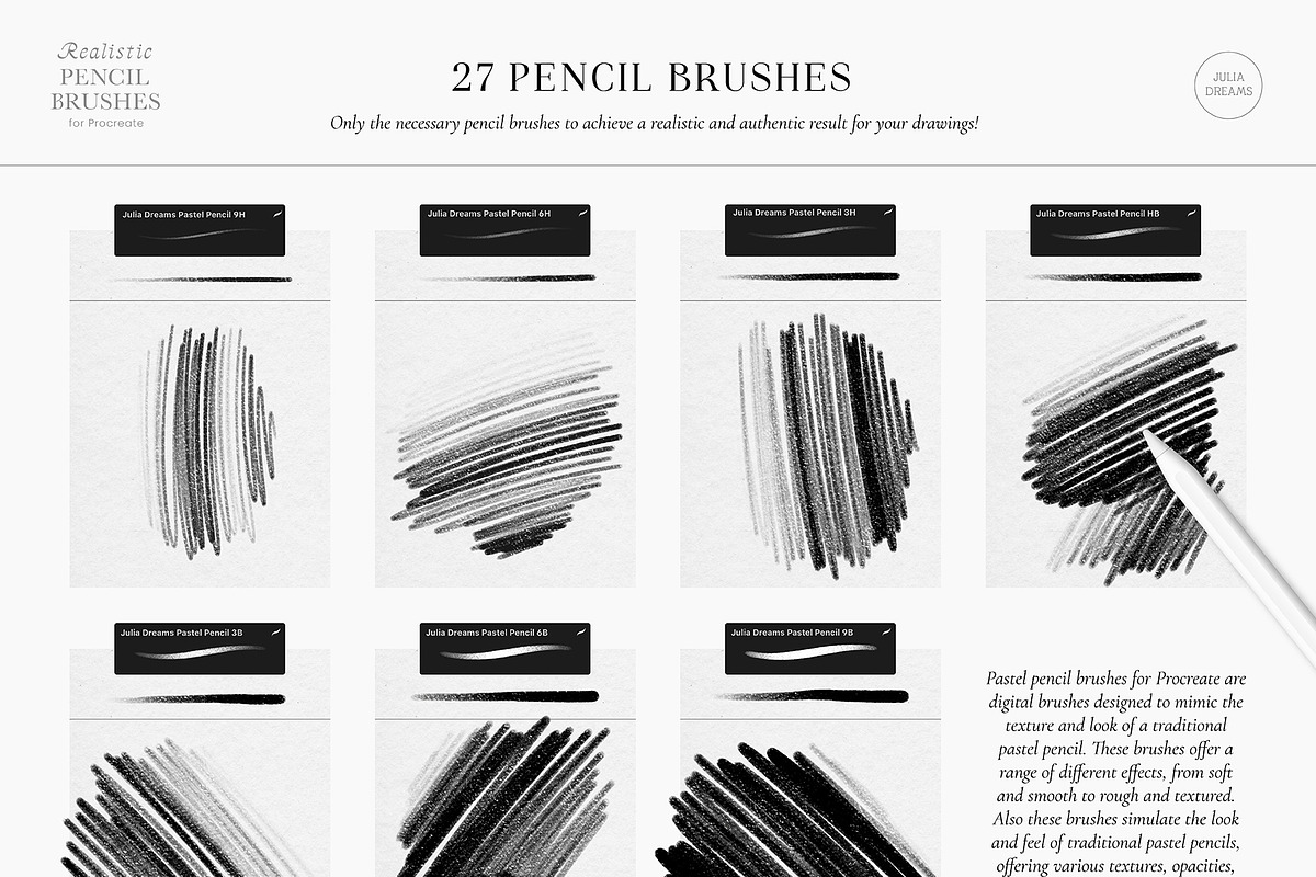 Sketch Procreate Apple Pencil Only Realistic Pencil Procreate