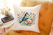 Spring Vibrant Birds Clipart, an Illustration by Sublimation Artist (Thumbnail 6 of 6)