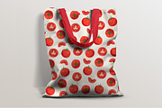 Seamless Tomato Pattern, a Pattern Graphic by EmmaGDesigner (Thumbnail 6 of 6)
