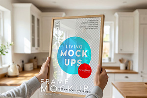 ISO Kitchen Poster Frame Mockup