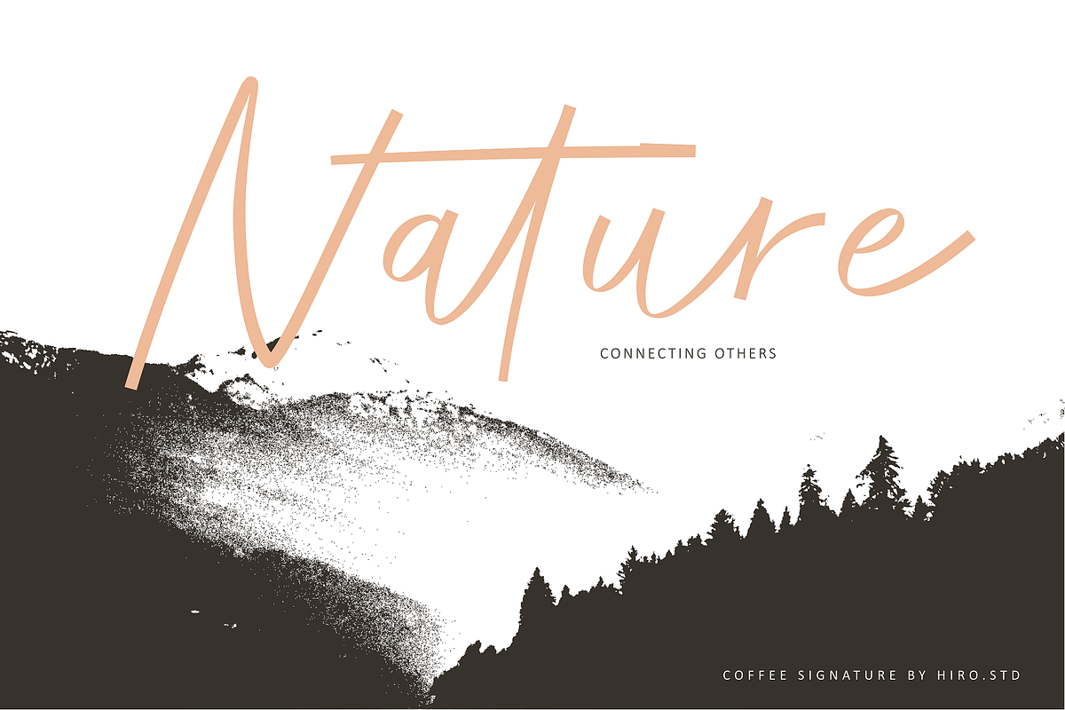 Coffee Signature - Handwritten Font, a Handwritten Font by HIRO.std (Photo 5 of 11)
