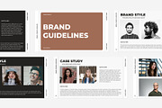 Brand Guidelines PowerPoint Template, a Presentation Template by Gaize (Thumbnail 6 of 9)
