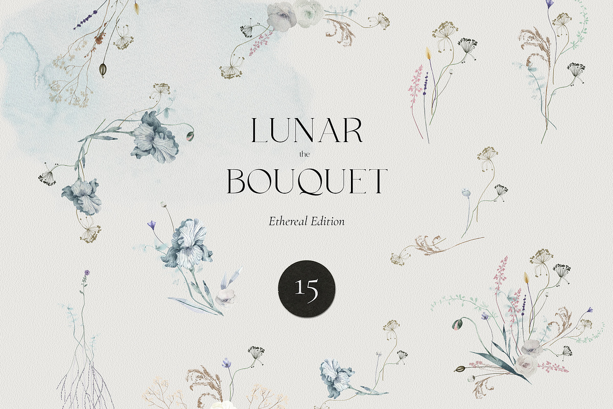 2023 LUNAR CALENDAR Ethereal Edition, a Decorative Illustration by Lana Elanor (Photo 5 of 17)