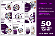 Promotional - Posts - Editable, a Social Media Template by Mohammad Sarfaraz (Thumbnail 2 of 5)