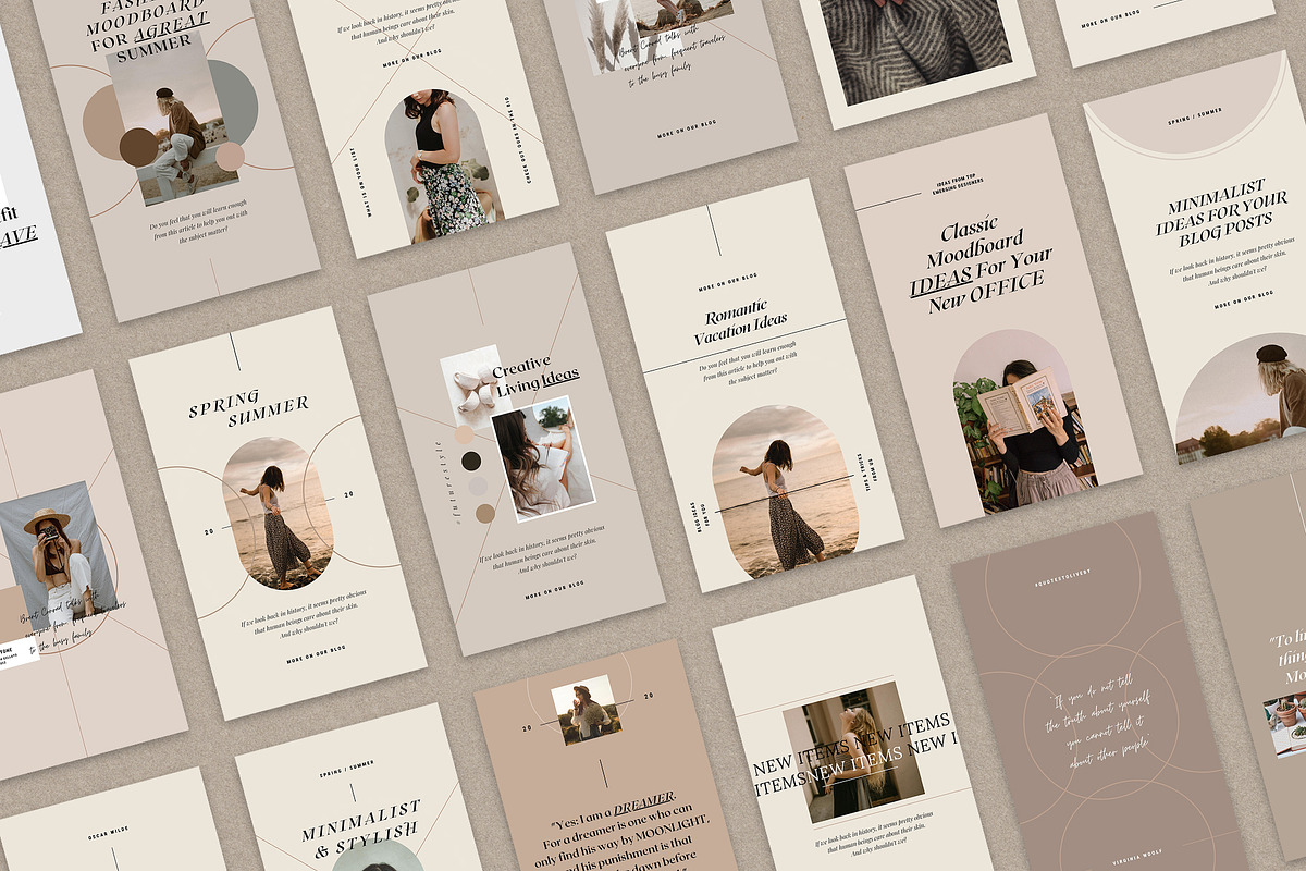 Canva Instagram Posts & Stories Pack, a Social Media Template by SilverStag Type Foundry (Photo 30 of 48)