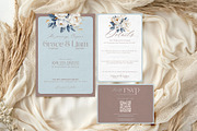 Wedding Invitation Set Canva, an Invitation Template by Hotpin (Thumbnail 1 of 5)