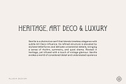 Sevilla - Art Deco Serif, a Serif Font by Alubia design (Thumbnail 2 of 12)