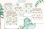 Little dinosaurs watercolor, an Animal Illustration by Marina Ermakova (Thumbnail 12 of 13)