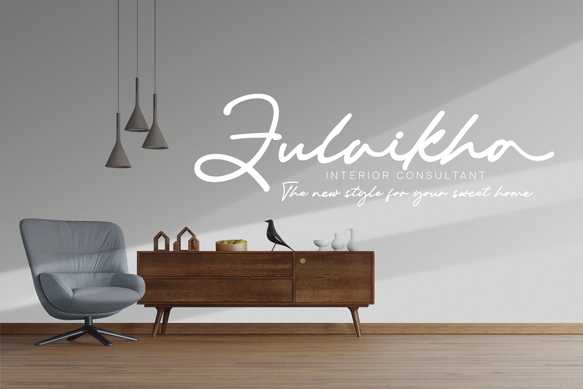 Piedmont - Masculine Signature, a Script Font by Ridha-38.lineart (Photo 9 of 13)
