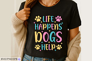 Funny Dog Quotes SVG PNG Bundle, an Animal Illustration by mh_arif (Thumbnail 15 of 29)