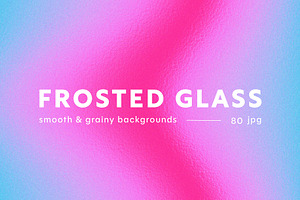 Neon Frosted Glass Backgrounds