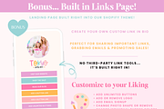 Colorful Rainbow Party Shopify Theme, a Shopify Template by Macarons and Mimosas (Thumbnail 7 of 9)