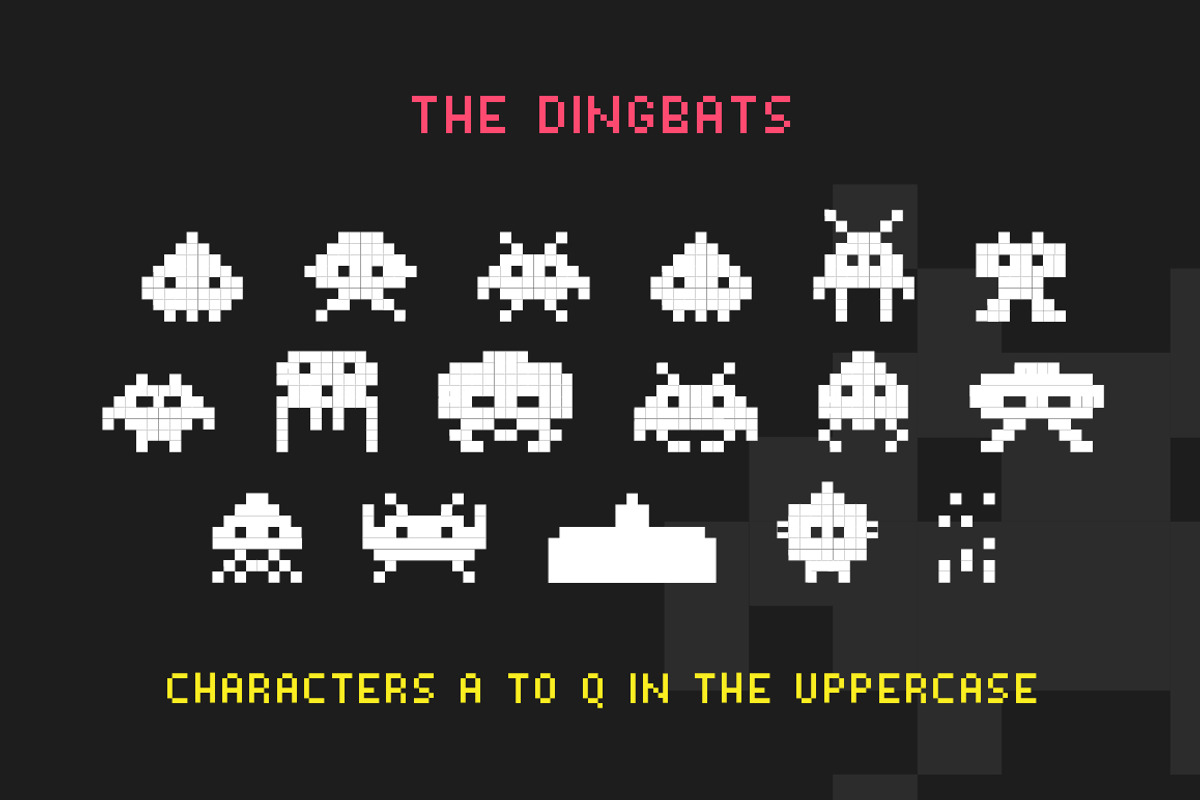 Video Game Font preview 3
