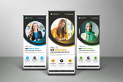 Corporate Business Roll Up Banner, a Stationery Template by GraphicsBurg (Thumbnail 1 of 4)
