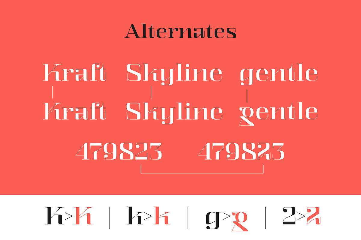 Kalender, a Serif Font by Gurup Stüdyo (Photo 10 of 14)