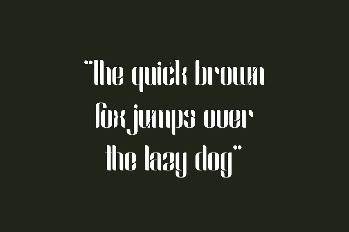 Slang - Ligature Font preview 6
