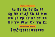 Mons Terial - Playful Monster Font, a Handwritten Font by Imoodev (Thumbnail 5 of 5)