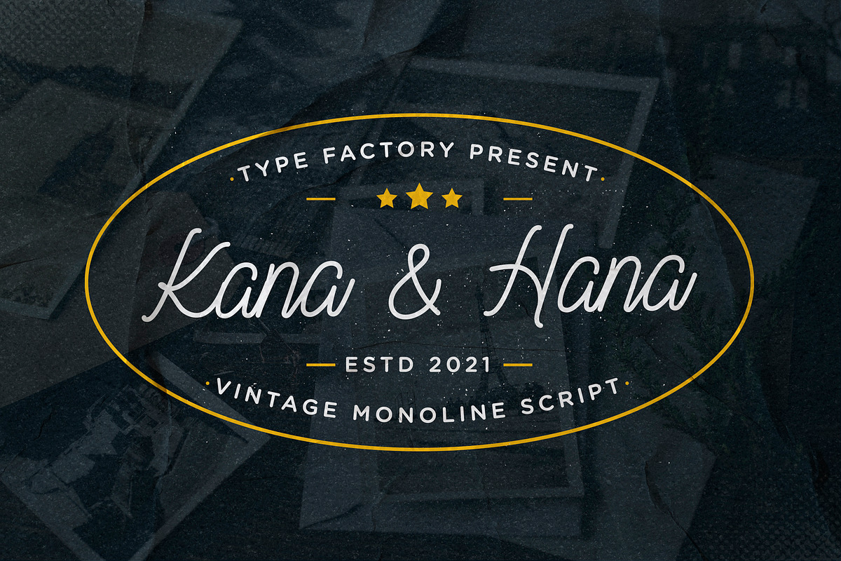 Kana & Hana - Monoline Script, a Script Font by Typefactoryco (Photo 1 of 8)