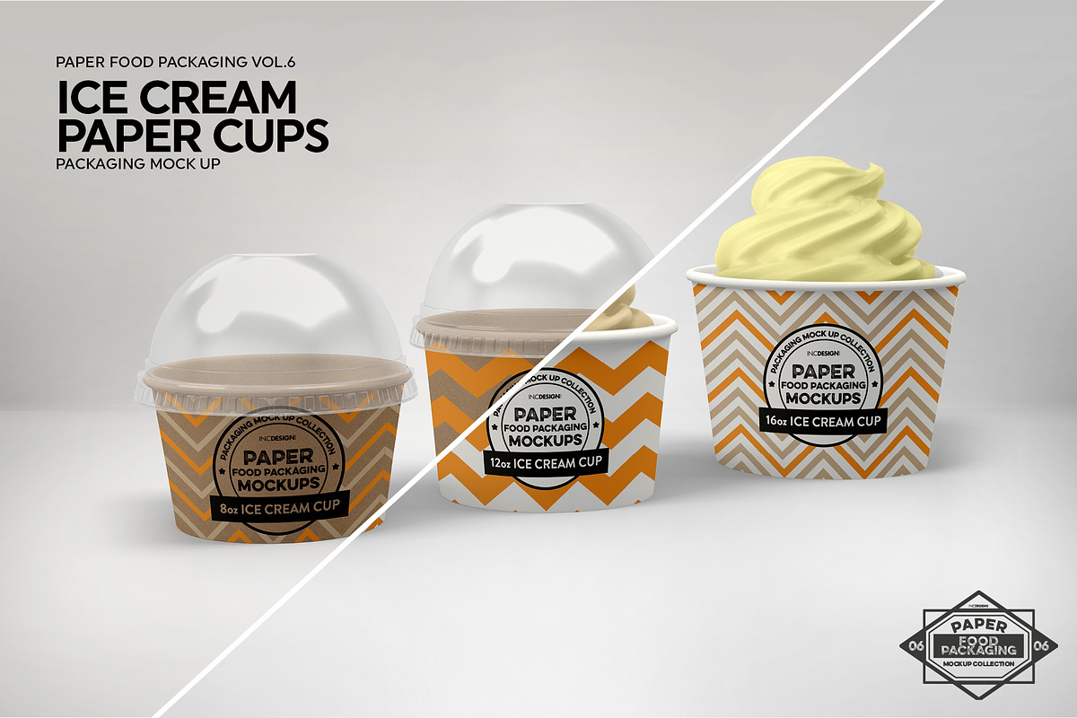 VOL.6: Food Box Packaging Mockups, a Cups & Container Mockup by INCDesign (Photo 7 of 20)