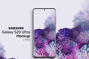 Samsung Galaxy s20 Ultra Mockup, a Product Mockup by Design by Mirko (Thumbnail 1 of 3)