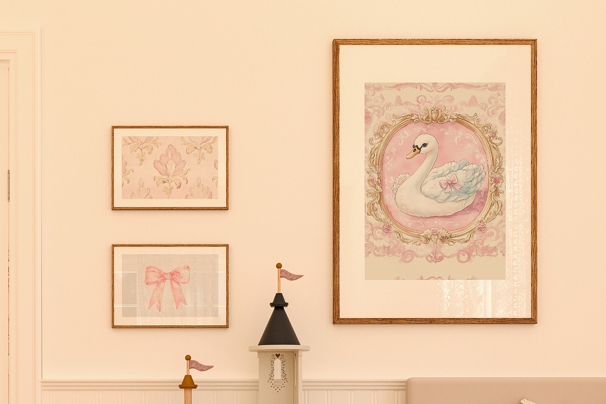 100 Vintage Girly Prints, a Background Graphic by Purple (Photo 9 of 10)