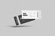 Event Ticket Mockup, a Merchandise Mockup by Gatamotion (Thumbnail 5 of 5)