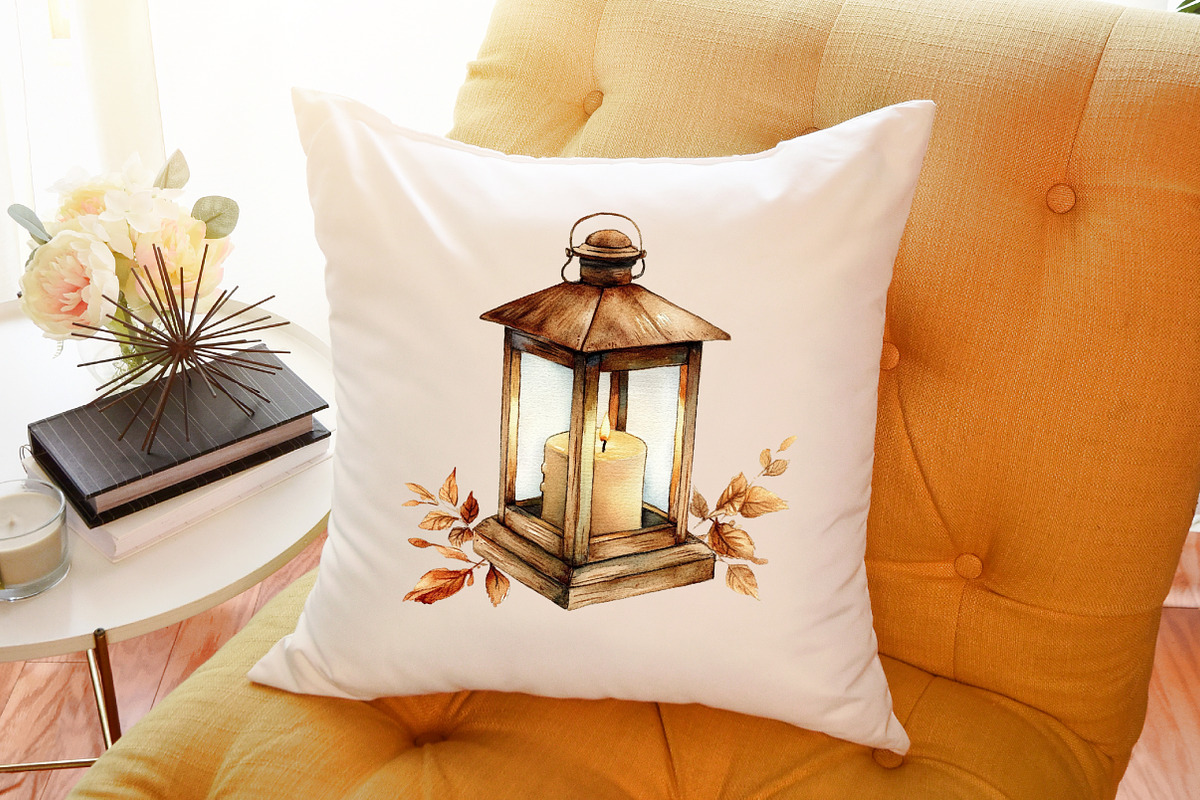 Sepia Autumn Farm Clipart, an Illustration by Sublimation Artist (Photo 6 of 6)