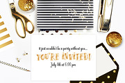 Time To Celebrate Gold Confetti Font, a Font by Jodi Van der Kruik (Thumbnail 3 of 6)