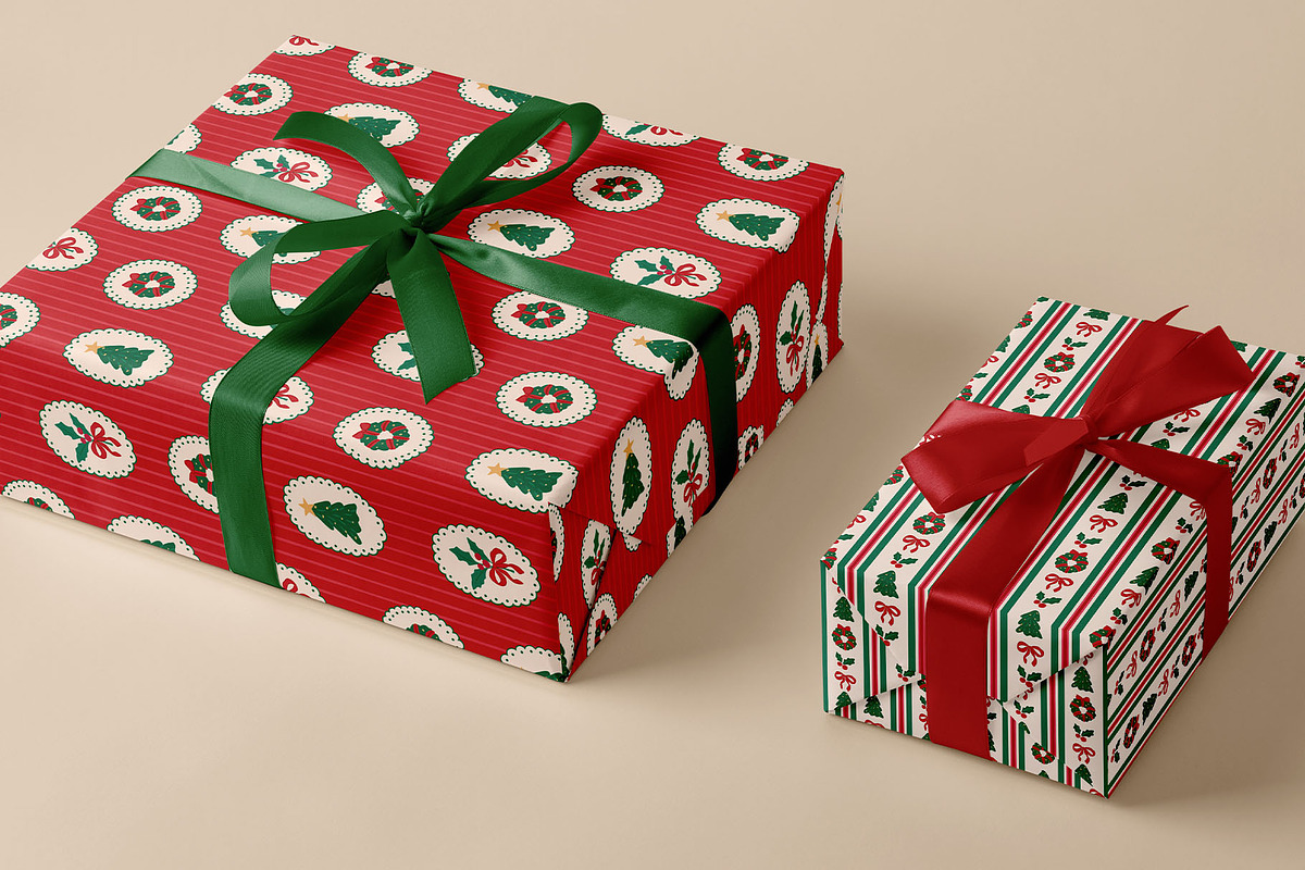 Cozy Traditional Christmas Pattern, a Pattern Graphic by CreativeChristiana (Photo 7 of 12)