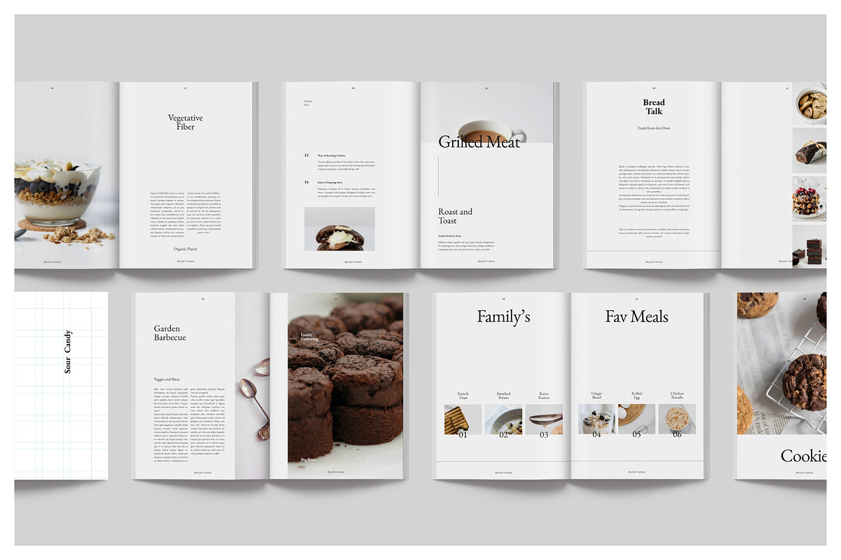 BLUSHFUL Recipes Book Cookbook, a Magazine Template by Arif Tri Ananta (Photo 8 of 14)