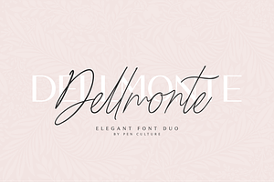 Dellmonte - Elegant Font Duo