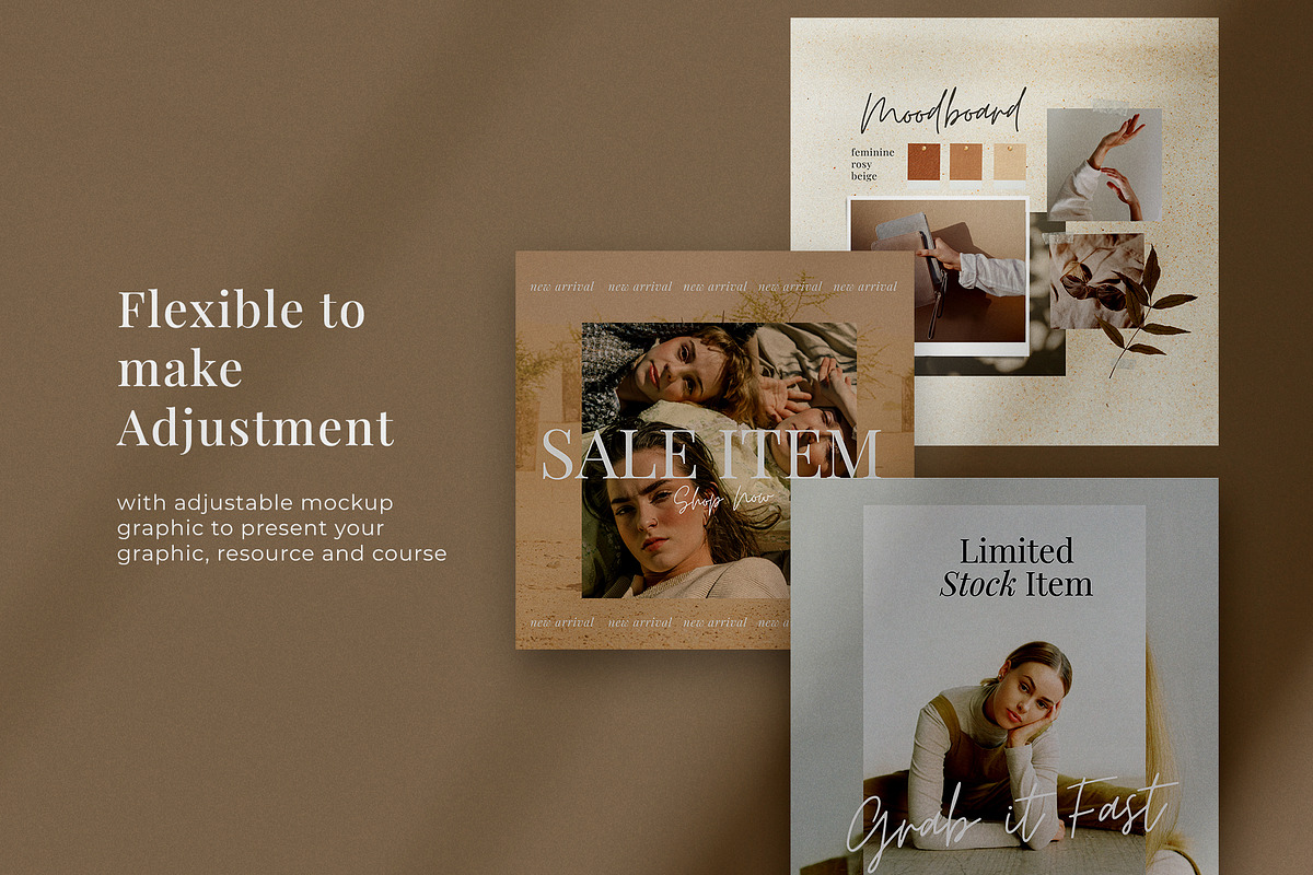 Fiersa Social Media Templates, a Social Media Template by Creavora (Photo 6 of 12)