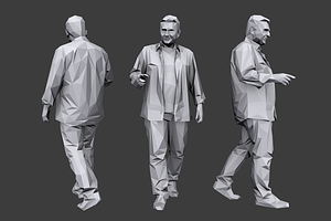 Lowpoly People Casual Pack Volume 8