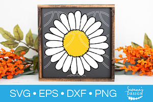 Daisy SVG Flower SVG Simple Daisy