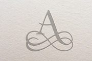 26 filigree letters for monograms, a Branding & Logo Template by Pgmart (Thumbnail 2 of 5)
