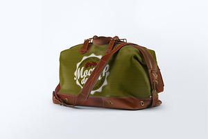 Travel Bag Mock-Up, a Packaging Mockup by DesignRushMarket