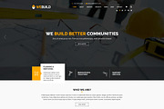 WEBUILD – Construction & Building, a Websites & App Template by ewises (Thumbnail 1 of 18)
