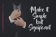 The Shutter Breathing - Brush Font, a Handwritten Font by figuree studio (Thumbnail 6 of 10)