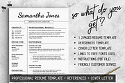 Minimalist RESUME Template // Jones, a Resume Template by LevelUpResume (Thumbnail 3 of 5)