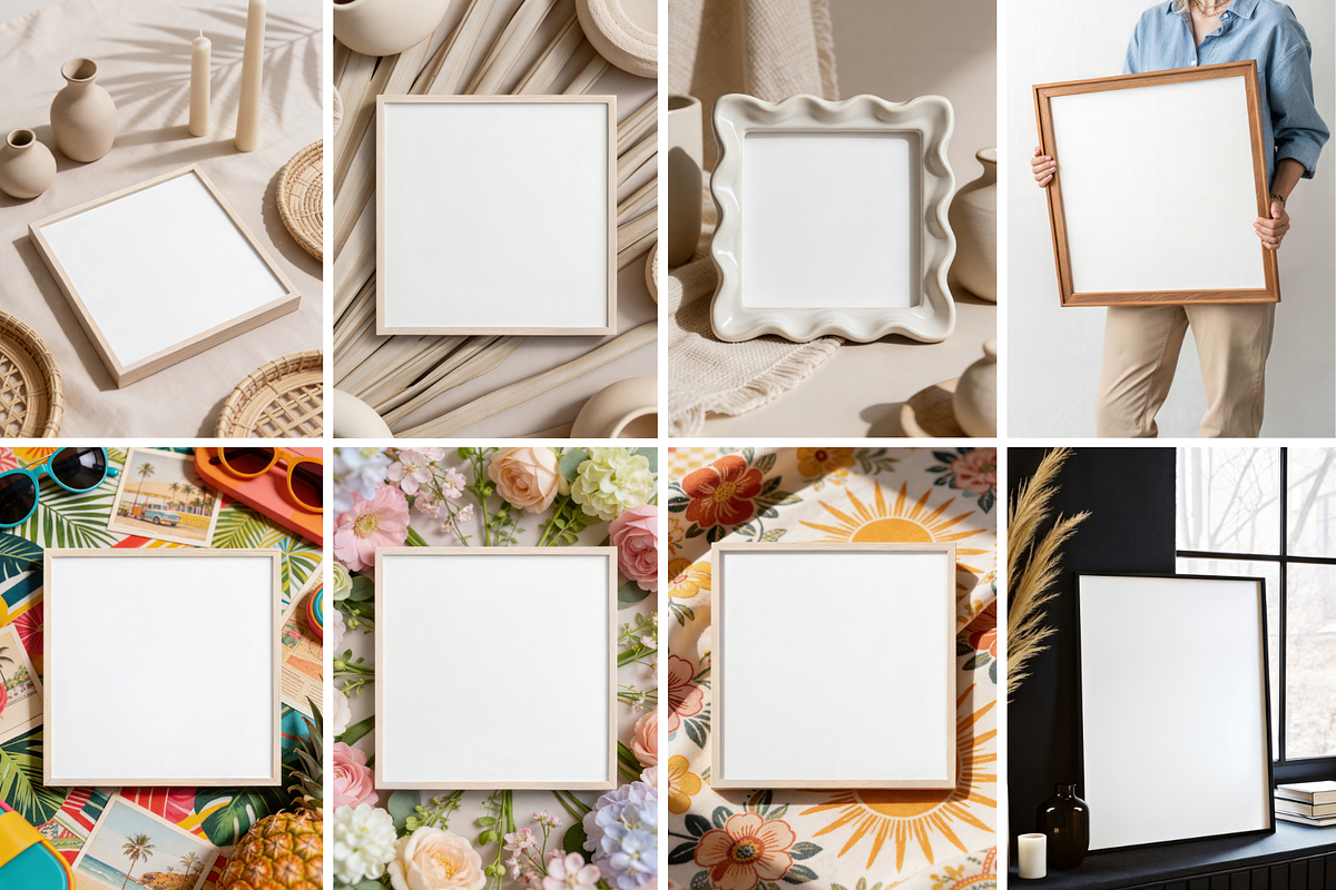 Ultimate Frame Mockup Collection, an Advertising Mockup by TatiMockup (Photo 5 of 7)