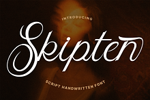 Skipten - Script Handwritten Font