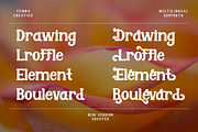 Novaith - Display Retro Font, a Handwritten Font by Dhabee (Thumbnail 9 of 14)