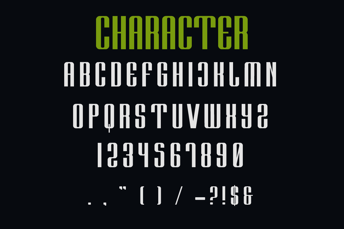 Rawanda a Display Font, a Sans Serif Font by IHDSTD (Photo 6 of 6)