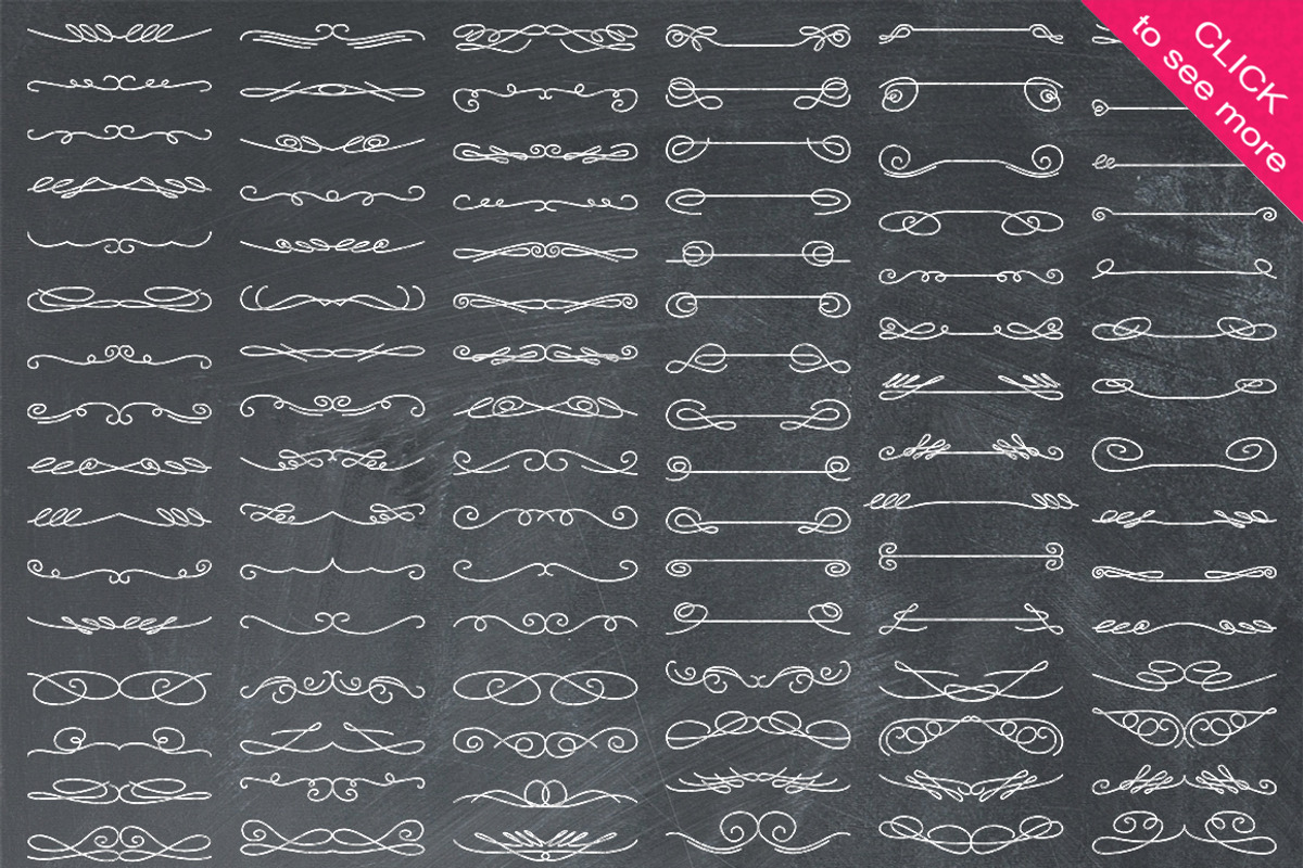 Typographical kit (300+ elements!), a Decorative Illustration by SomStock (Photo 3 of 5)