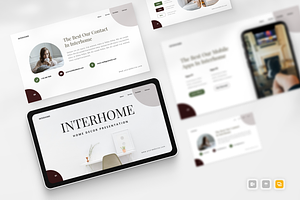 Home Decor Presentation Google Slide, a Presentation Template by Annora Studio