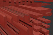 Molding Kitbash V1 - 128 Profile Set, an Architecture 3D Model by RoHo Productions (Thumbnail 19 of 28)