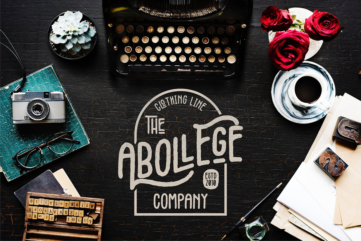 Vintages Typeface preview 2