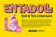 Zekilo - Playful Display Font, a Handwritten Font by twinstd (Thumbnail 8 of 10)