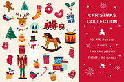 BEST CHRISTMAS BUNDLE 16 PRODUCTS, an Animal Illustration by MoleskoStudio (Thumbnail 25 of 56)